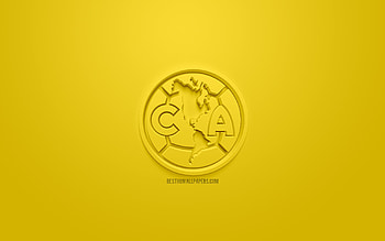 Club America, logo, football, mexican HD wallpaper