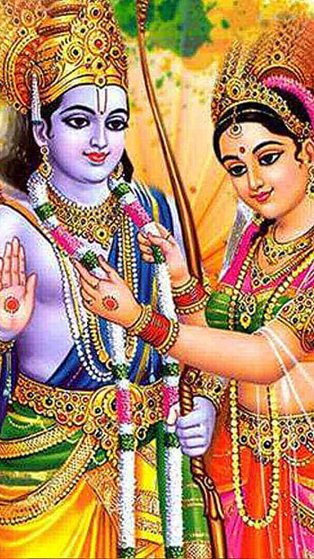 Sami , Lord Ram, Devi Sita, sita, devi HD phone wallpaper