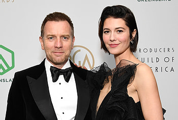 Mary Elizabeth Winstead, Ewan McGregor, Small wedding, Happy news HD wallpaper