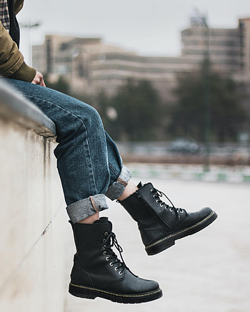 Miscellanea, Miscellaneous, Legs, Boots, Shoes, Jeans, Footwear HD phone wallpaper