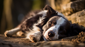 Relaxing Border Collie, border collie, Animal, dog HD wallpaper