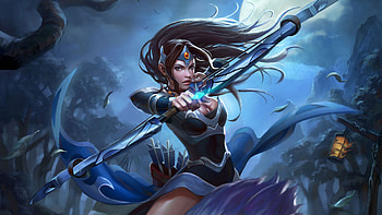 Fantasy Girl With Arrow, artist, artwork, digital-art HD wallpaper