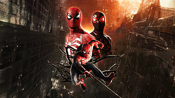 Marvels Spider Man 2 Poster , marvels-spider-man-2, spiderman, 2023-games, games, ps4-games, ps5-games HD wallpaper