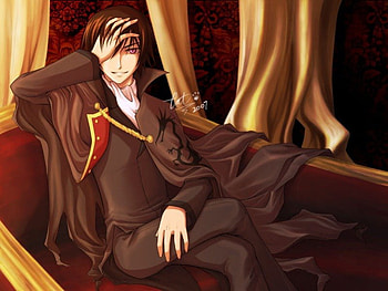 Lelouch The Black Prince, lelouch, man HD wallpaper
