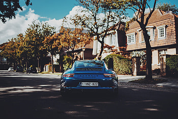 Sports, Porsche, Cars, Sports Car, Back View, Rear View HD wallpaper