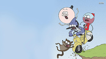 Regular Show Featuring Mordecai and Rigby Adventure, TV Show, Regular Show, Mordecai (Regular Show), Rigby (Regular Show) HD wallpaper