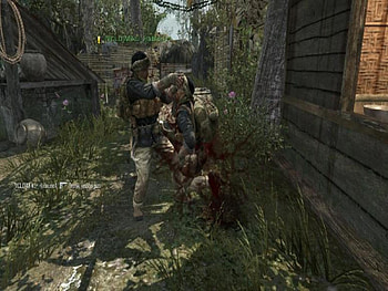 Call of Duty: Black Ops Screenshot, awesome, cod, nice, vc, jungle, gun, blood, map, wager match, pistol, one in the chamber, weapons, side arm, veit cong, war, battle, cool, black ops, call of duty HD wallpaper