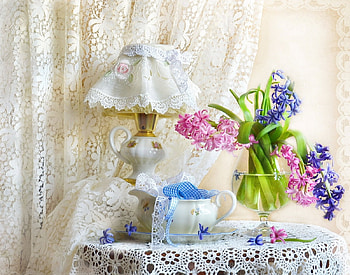 soft, still life, flowers, abstract HD wallpaper