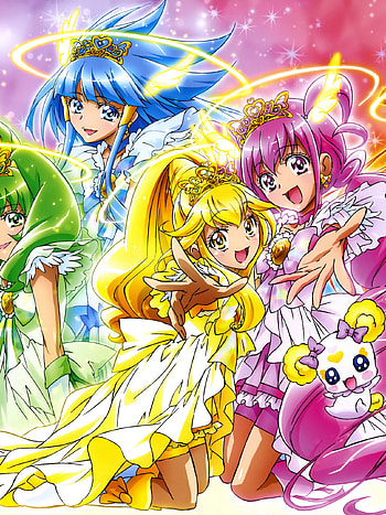 Glitter Force, Pretty Cure , Stmednet, Cure HD phone wallpaper