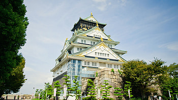 Osaka Castle, Travels, Zen temple, Serene atmosphere HD wallpaper