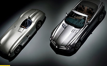 1955 Mercedes Benz 300, classic, sport, car, rare HD wallpaper