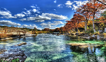 Frio River, Texas HD wallpaper