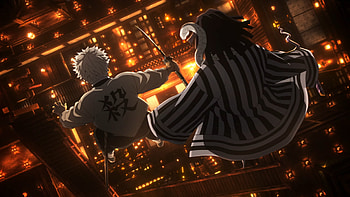 Kimetsu no Yaiba, Demon Slayer: Kimetsu no Yaiba, Sanemi Shinazugawa, Obanai Iguro, Anime HD wallpaper