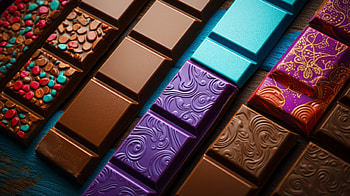 Decadent Chocolate Array – AI Art Inspired, AI Art, food, chocolate HD wallpaper