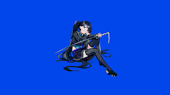Blue Archive Katana Minimal , blue-archive, anime-girl, anime, 2024-games, games, video-games HD wallpaper