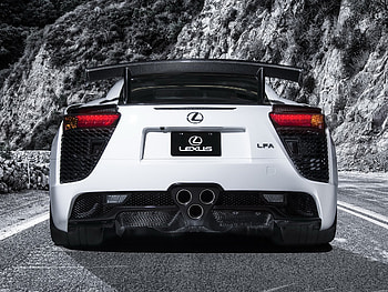 Rear View Coupe, Lexus LFA HD wallpaper