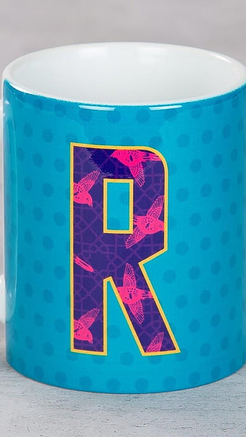 R Name Ka, Blue, Coffee Mug HD phone wallpaper