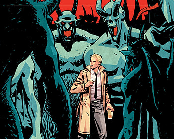 John constantine and monsters, dc comics HD wallpaper