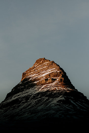 Kirkjufell, mountain, peak HD phone wallpaper