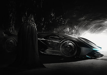 Batman Batmobile 2019, batman, superheroes, digital-art, artwork, artstation HD wallpaper
