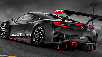 Acura NSX, GT3 Evo, Supercar , 2019 edition HD wallpaper