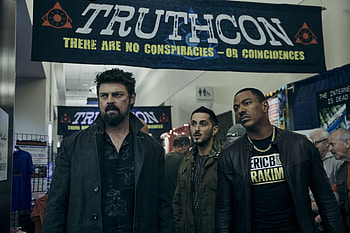 The Boys : Billy Butcher and Team at TruthCon, TV Show, The Boys (2019), Billy Butcher, Karl Urban, Laz Alonso HD wallpaper