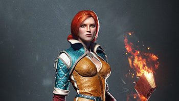 The Witcher 3 Wild Hunt Triss , the-witcher-3, games, ps4-games, xbox-games, pc-games, deviantart HD wallpaper