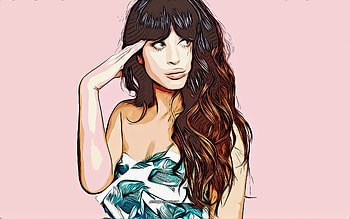 Louisa Rose Allen, , vector art, Louisa Rose Allen drawing, creative art, Louisa Rose Allen art, vector drawing, Louisa Rose Allen portrait HD wallpaper