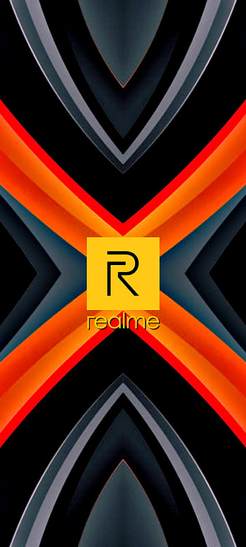 Realme fondo, pantalla, logo, fondos HD phone wallpaper