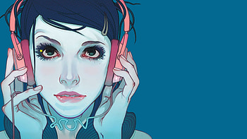 Biting Lips Girl Art, lips, art, artist, digital-art HD wallpaper