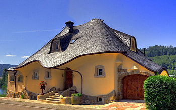 House in Germany, Zell, city, house, , Germany, Mosel HD wallpaper
