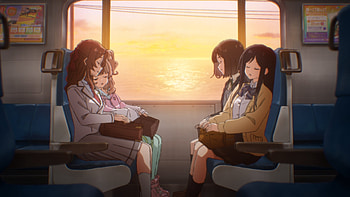 Anime Sunset Journey -, Anime, Trapezium HD wallpaper