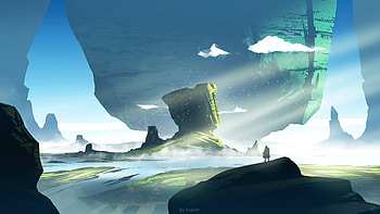 Standing Alone Warrior , warrior, artist, artwork, digital-art, deviantart HD wallpaper