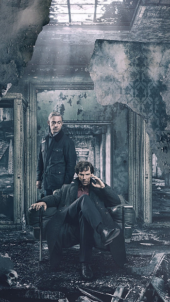 Martin man, Sherlock season 4, Benedict Cumberbatch, TV series HD phone wallpaper