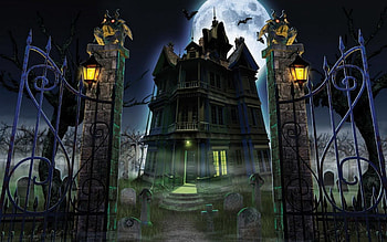 Haunted House, Emma's trend fashion, Haunted mansion HD wallpaper