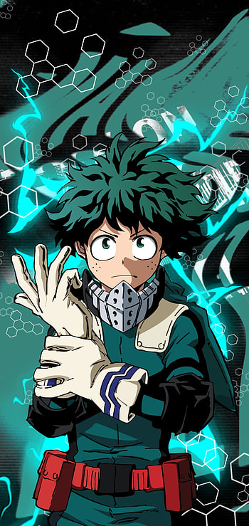Midoriya, art, boku no hero HD phone wallpaper