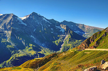 Austria, fun, field, cool, nature, mountains HD wallpaper