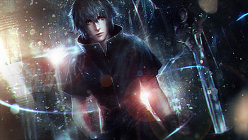 final fantasy xv, art, boy, light HD wallpaper