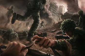 Kill or be Killed, destrution, kill, soldier, weapon, fighter, dare, war HD wallpaper