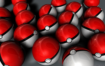 Pokeball black background walldevil HD wallpaper