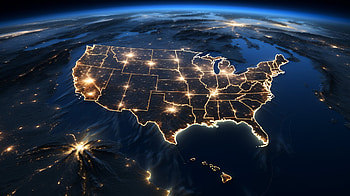 US States Map, map, map of the usa, USA, united states of america map, Misc HD wallpaper