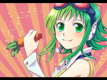 Gumi megpoid, cute, music, vocaloid, gumi HD wallpaper
