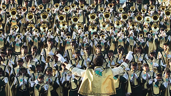 NSU Spartan Legion, National battle of the bands, Houston performance, Showmanship excellence HD wallpaper