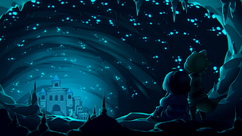 Undertale - Undertale Waterfall Art - & Background HD wallpaper