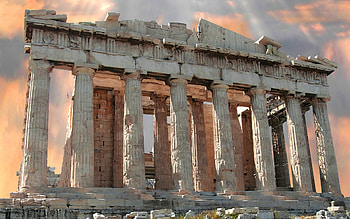 Parthenon , Greek monument, Ancient beauty, Architectural marvel HD wallpaper