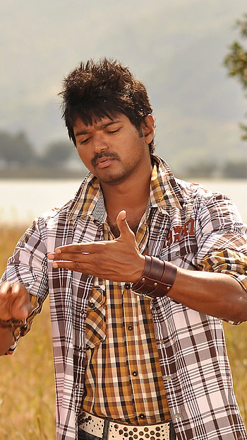 Vijay, kaavalan, tamil movie HD phone wallpaper
