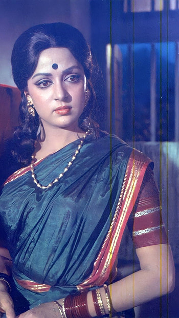 Hema Malini, bollywood actress, vintage HD phone wallpaper