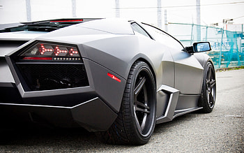 Close-up, Lamborghini Reventon HD wallpaper
