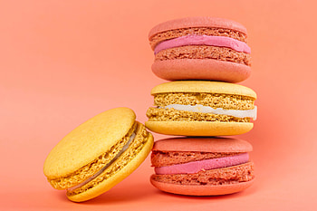 Food, Pink, Desert, Cakes, Macaroons, Makaroons HD wallpaper