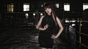 asian, woman HD wallpaper